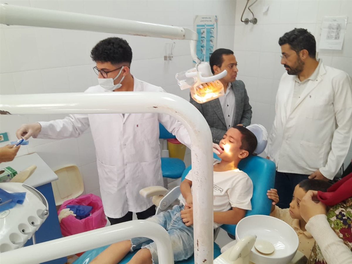 زيارة مفاجئة لوكيل وزارة الصحة بدمياط إلى وحدة طب الأسرة بالشعراء