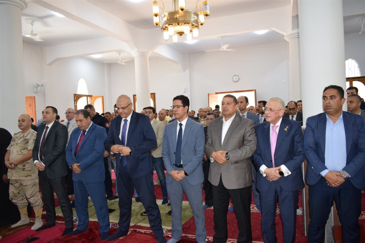 افتتاح مسجد الحبيب المصطفي بجامعة بنها،فيتو 