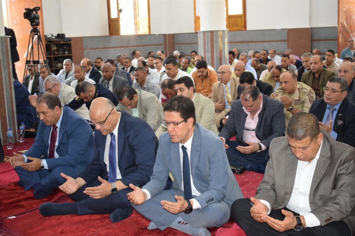 افتتاح مسجد الحبيب المصطفي بجامعة بنها،فيتو 