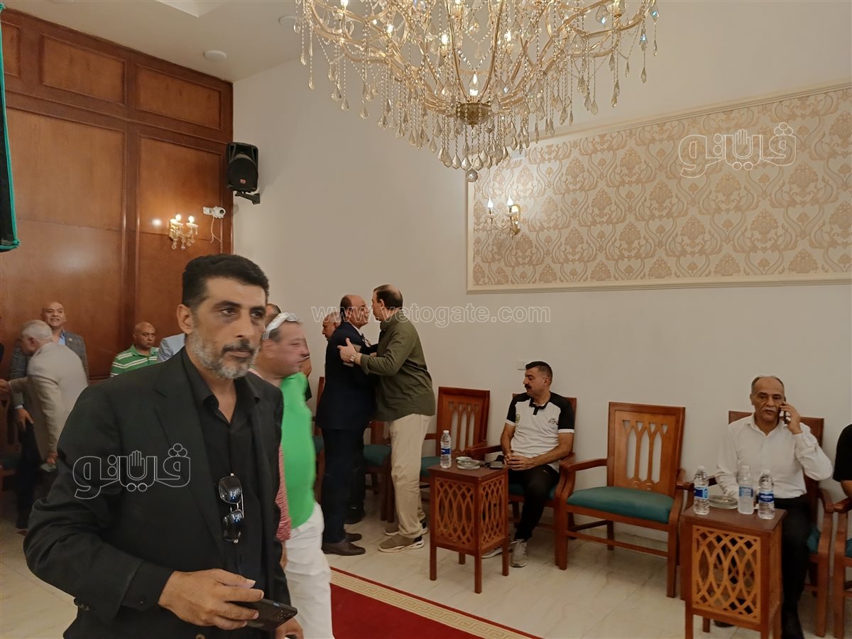 عزاء والدة الفنان خالد بيومي،فيتو