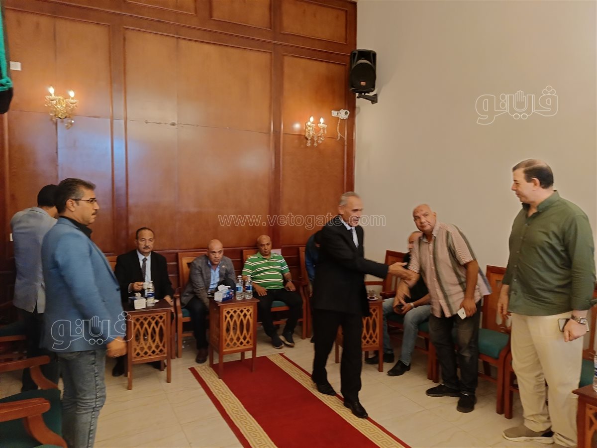 عزاء والدة الفنان خالد بيومي،فيتو