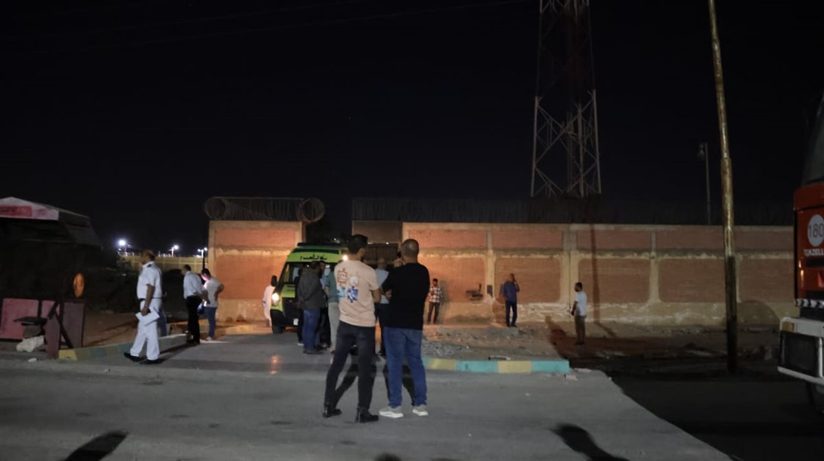 جانب من مكان الحادث، فيتو