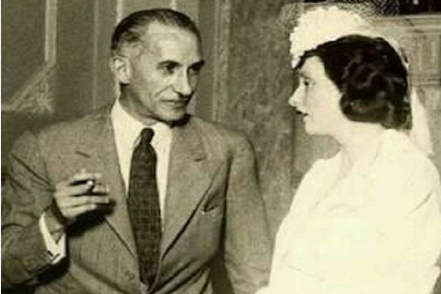 أحمد حسنين باشا وزوجته لطيفة هانم، فيتو