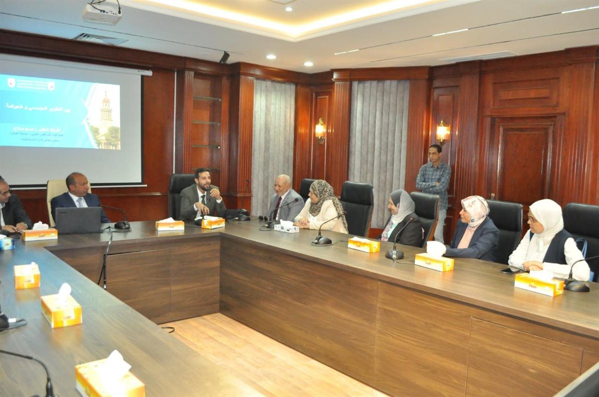 متابعة لتطبيق الجودة بقصر العيني