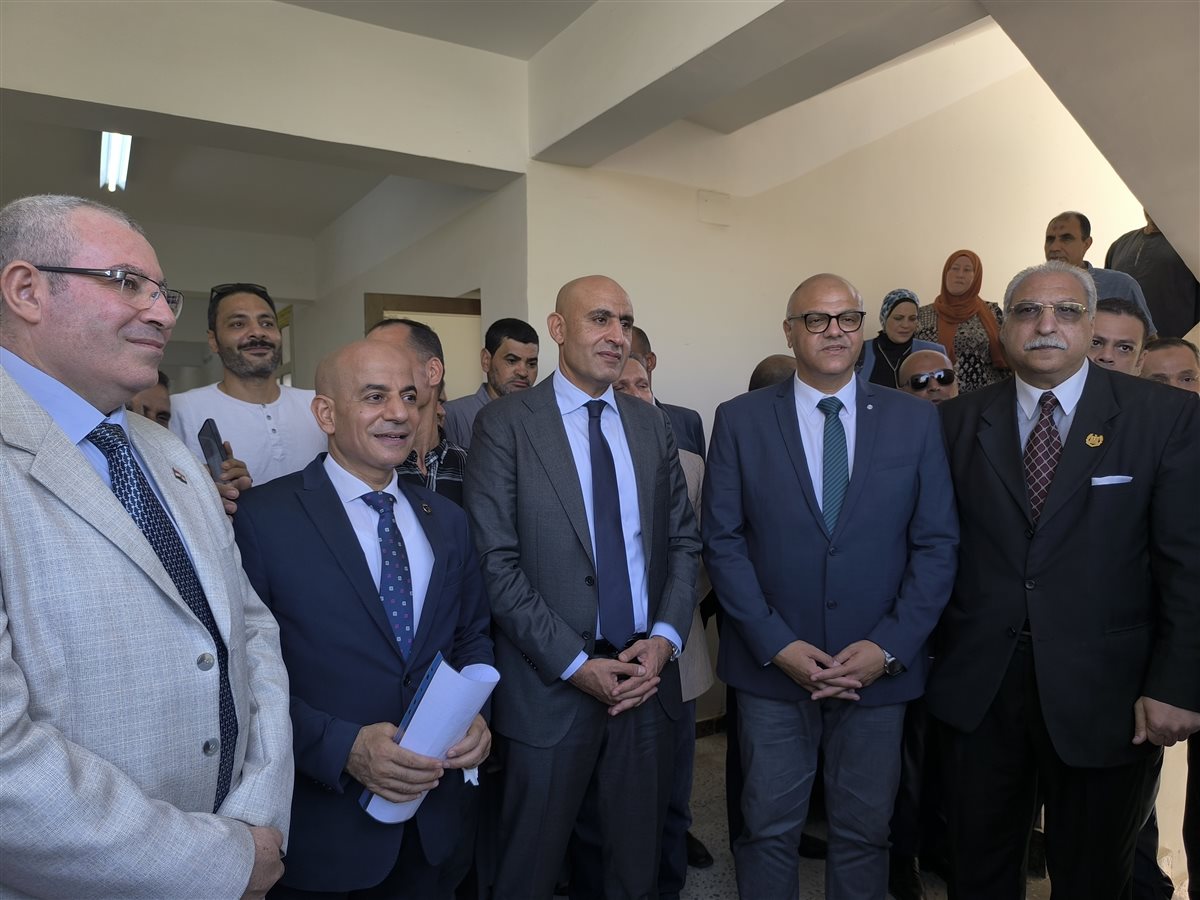 وزير التربية والتعليم يفتتح مدارس بالقليوبية،فيتو