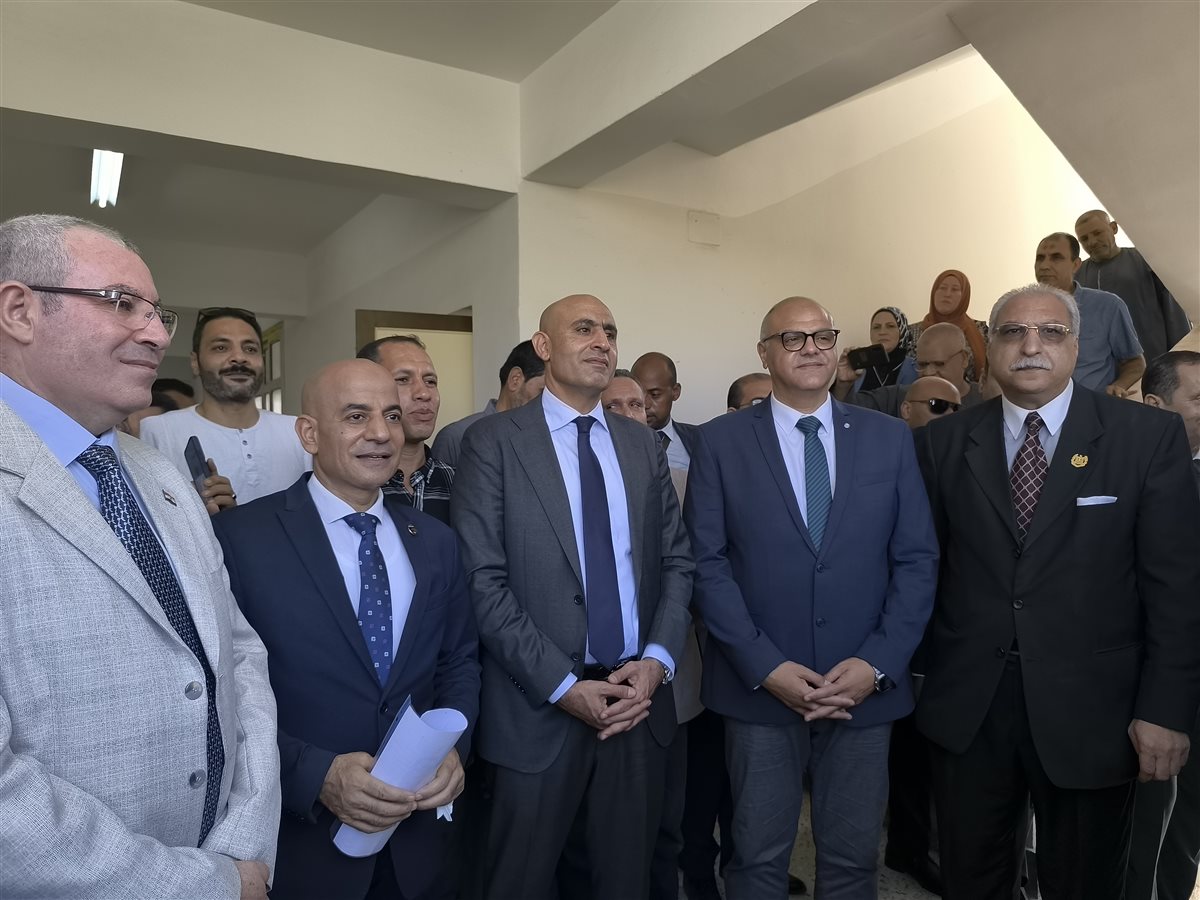 وزير التربية والتعليم يفتتح مدارس بالقليوبية،فيتو