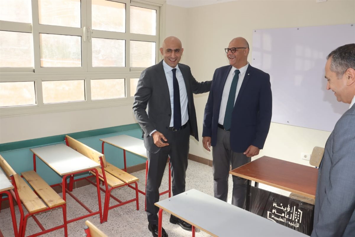 وزير التربية والتعليم يفتتح مدارس بالقليوبية،فيتو