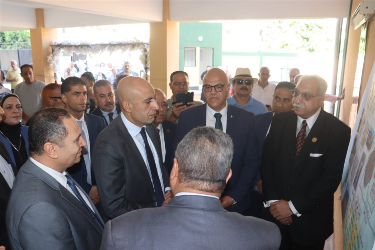 وزير التربية والتعليم يفتتح مدارس بالقليوبية،فيتو