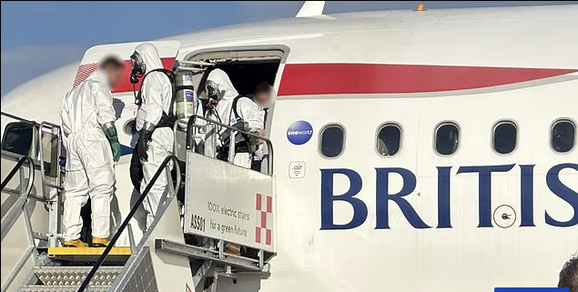 هبوط إضطراري لطائرة لندن يثير المخاوف، فيتو