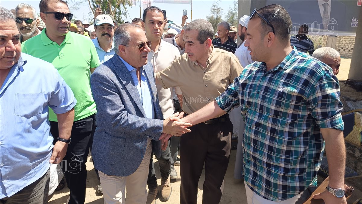 محافظ بورسعيد يشهد موسم حصاد الأرز، فيتو