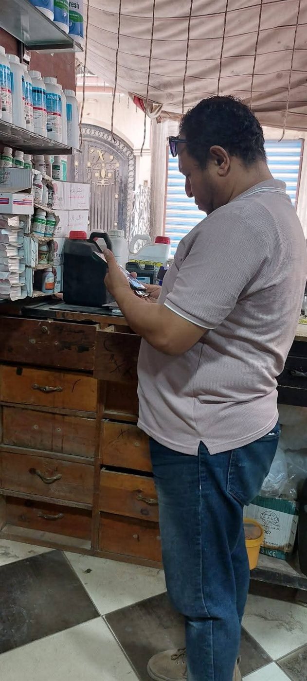 جانب من جهود الطب البيطرى بالإسماعيلية، فيتو