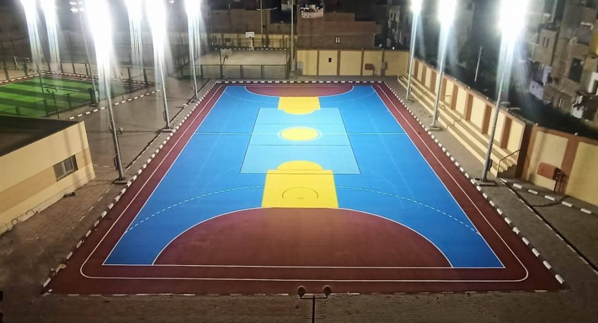 انتهاء المرحلة الأولي من تطوير مركز التنمية الشبابية بمنفلوط