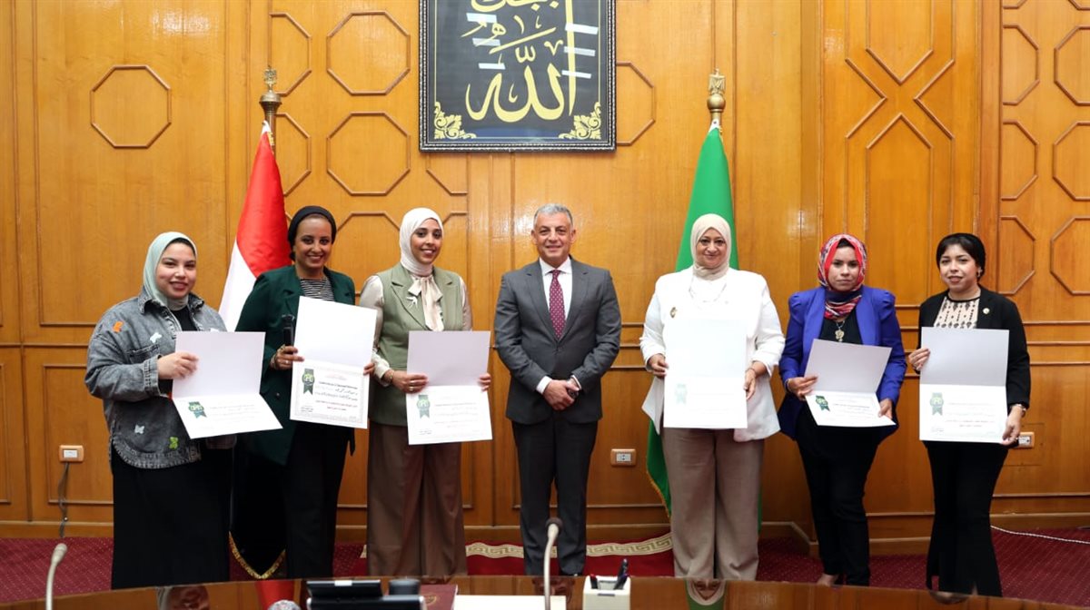 جانب من التكريم، فيتو