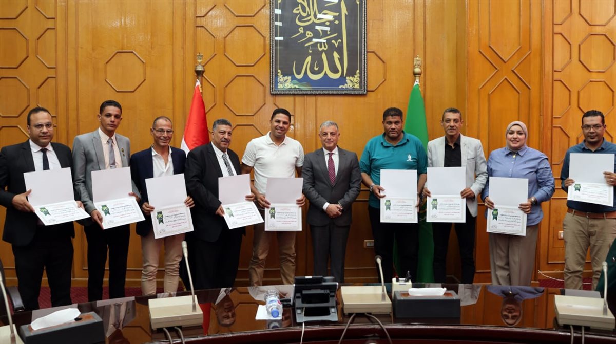 جانب من التكريم، فيتو