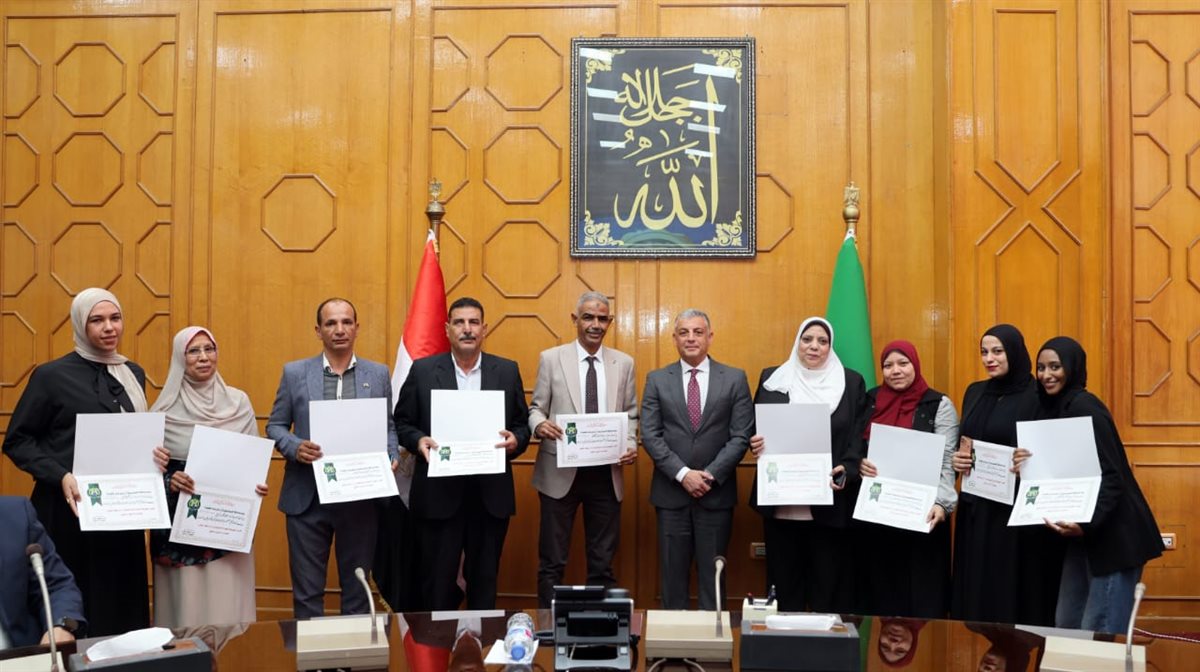 جانب من التكريم، فيتو