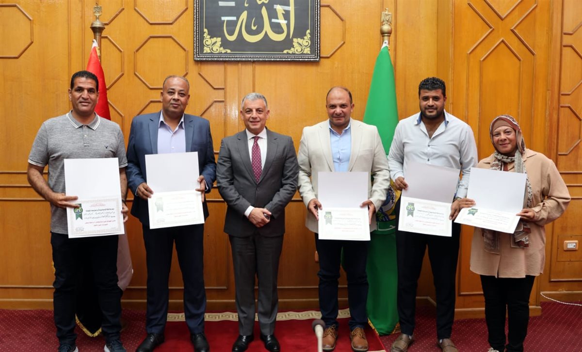 جانب من التكريم، فيتو