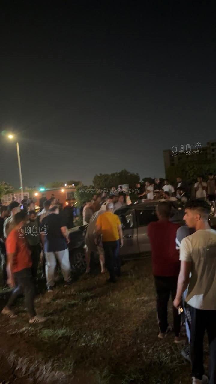 جانب من الحادث،فيتو