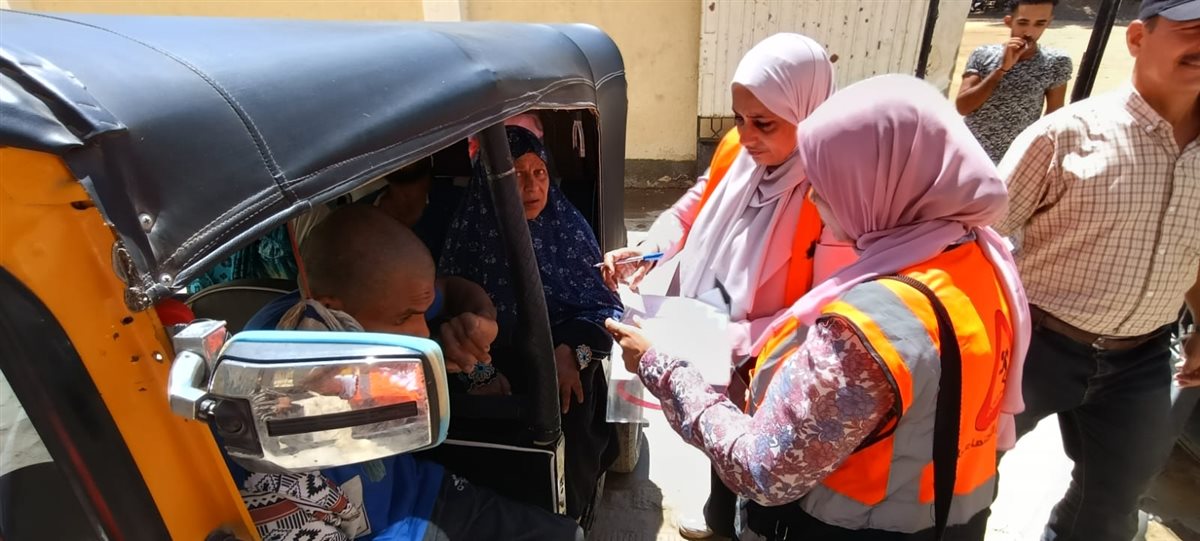 جانب من فعاليات القافلة، فيتو