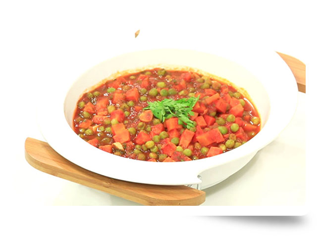 البسلة بالجزر