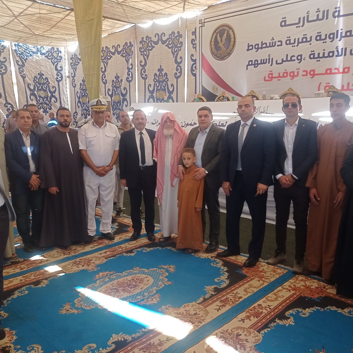 <strong>جلسة صلح عرفية ببني سويف</strong>