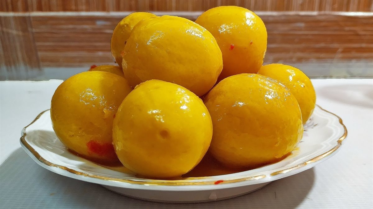 طريقة مخلل الليمون