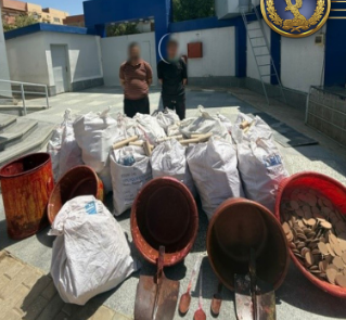 أمن القاهرة يضبط ألعاب نارية