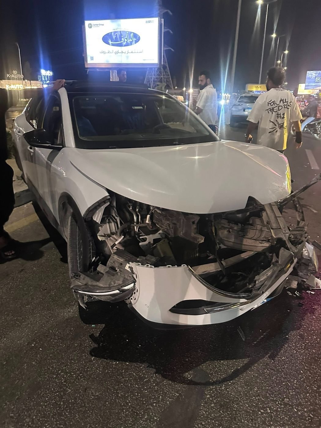 حادث محور 26 يوليو