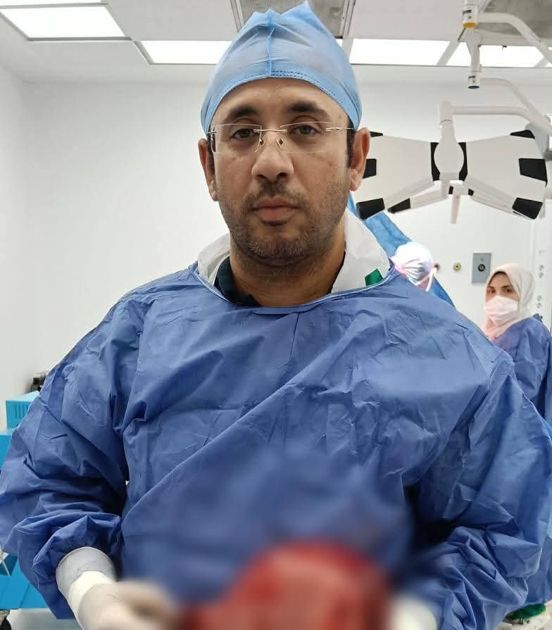 جانب من إجراء الجراحة، فيتو