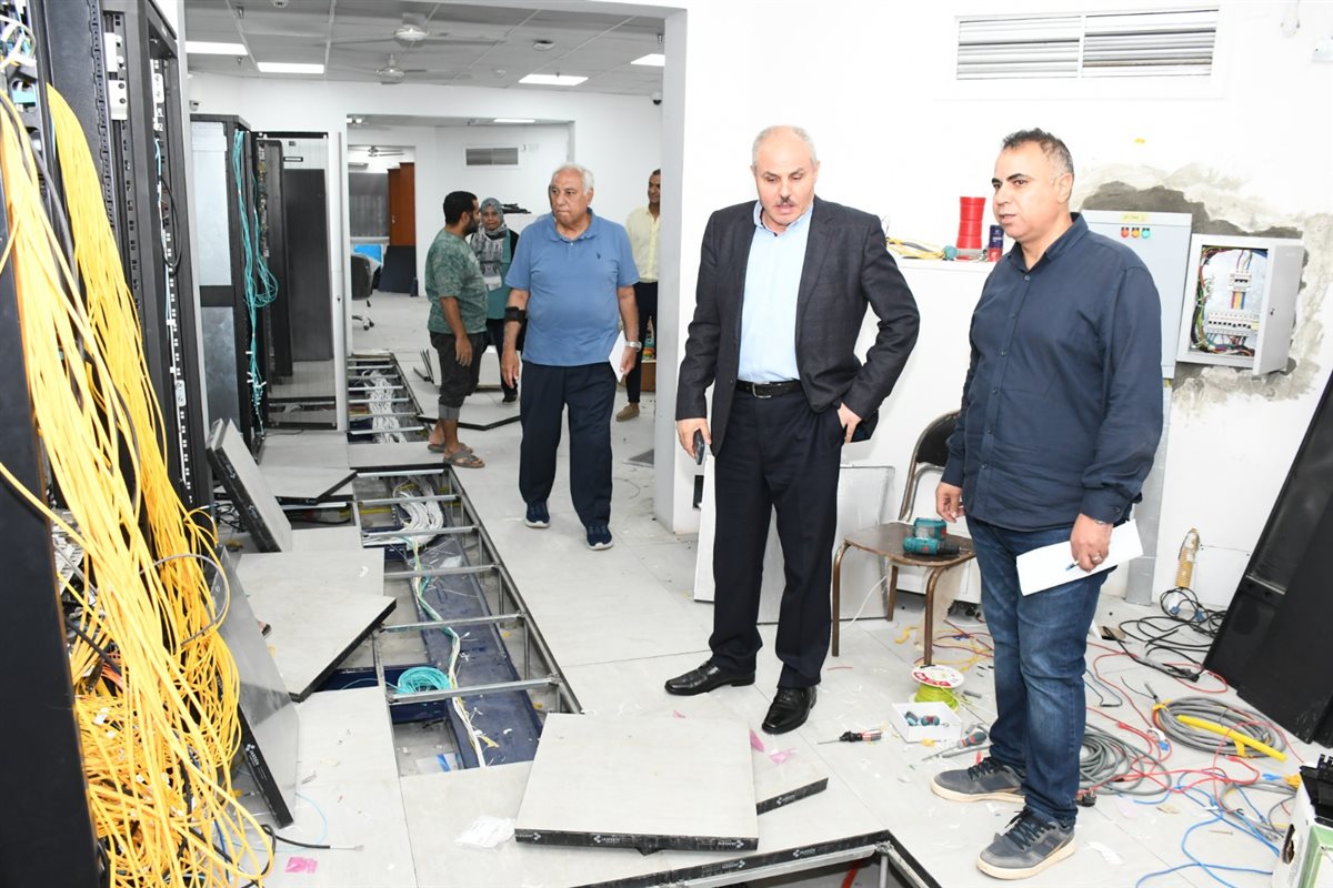 غرفة الداتا بجامعة قناة السويس، فيتو