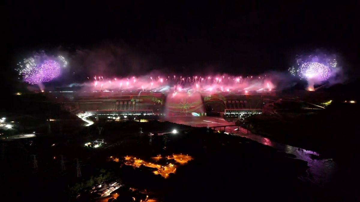 حفل افتتاح سد النهضة، فيتو 