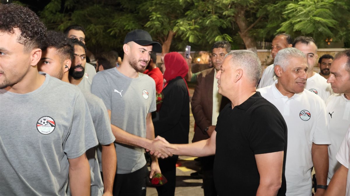 جانب من مراسم الاستقبال، فيتو