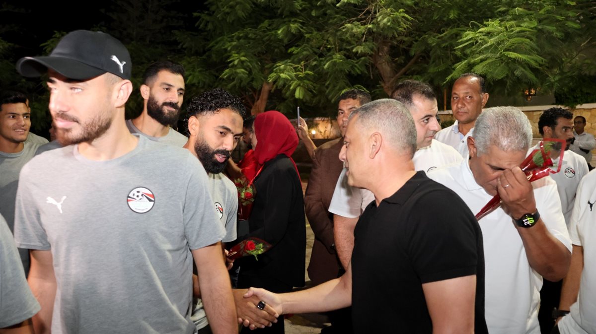 جانب من مراسم الاستقبال، فيتو