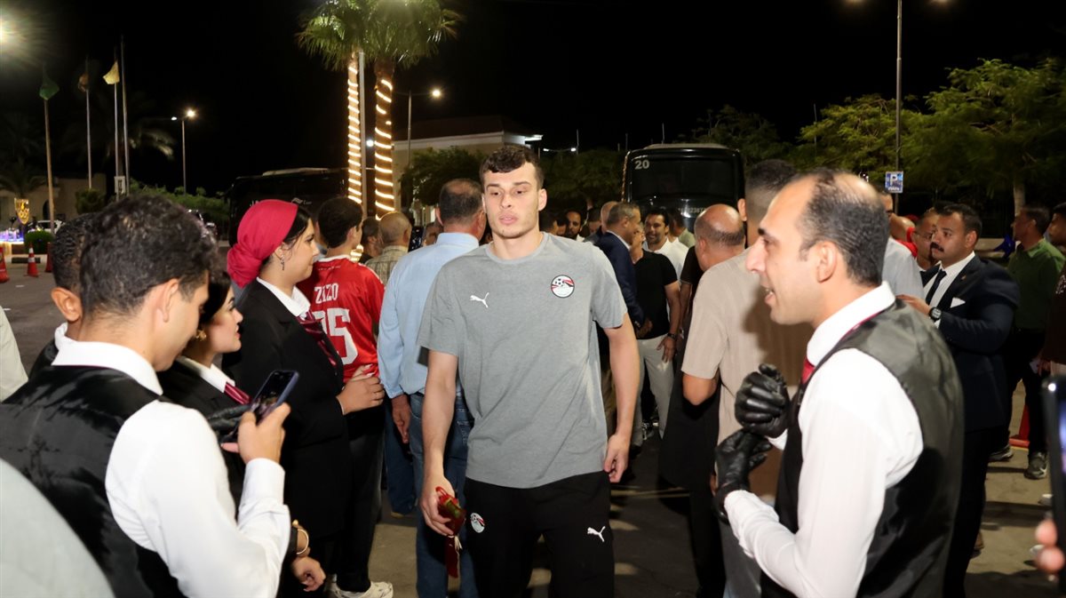 جانب من مراسم الاستقبال، فيتو