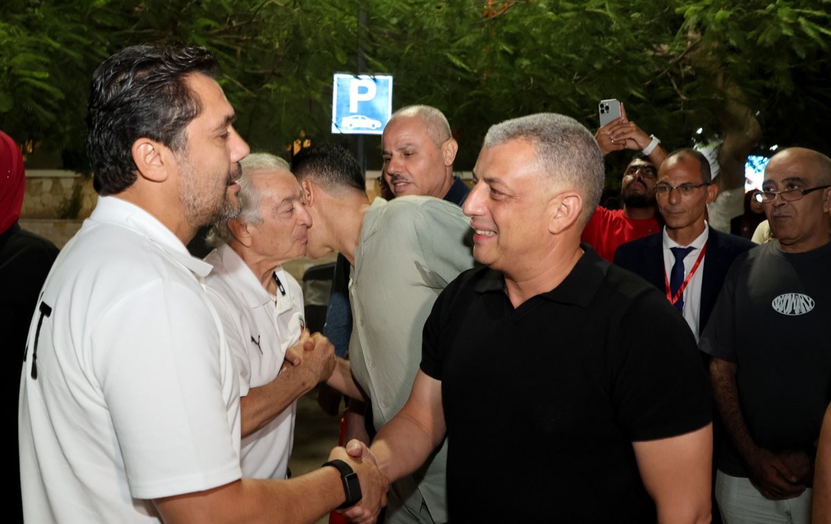 جانب من مراسم الاستقبال، فيتو