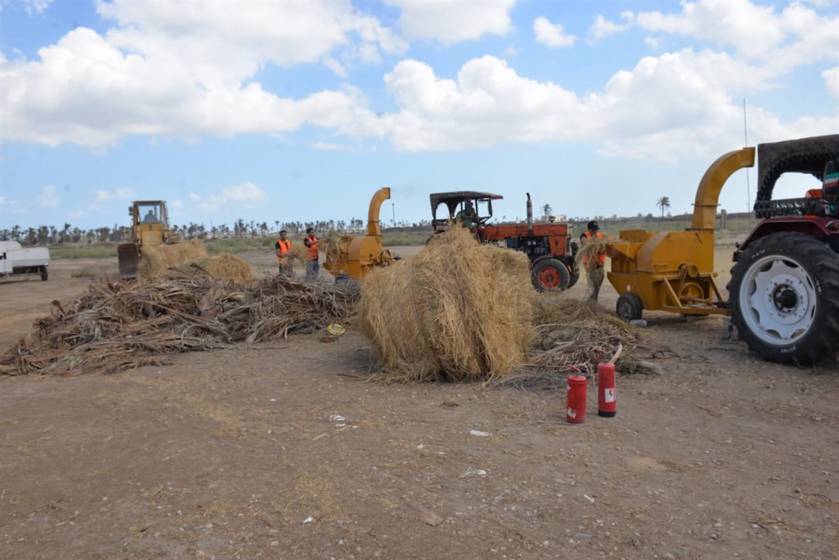 التشغيل التجريبي لمصنع تدوير المخلفات