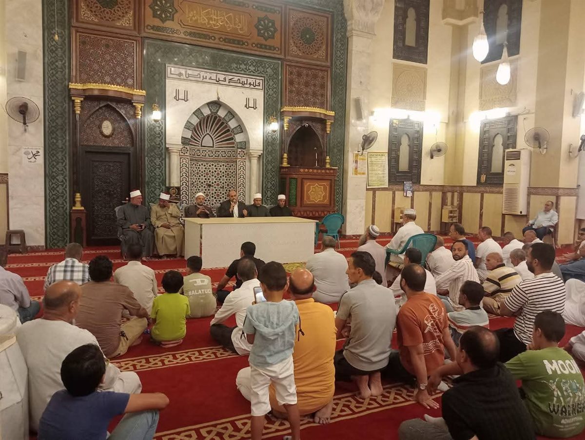 جانب من فعاليات ختام الأسبوع الثقافي الإسلامي في القنطرة غرب، فيتو