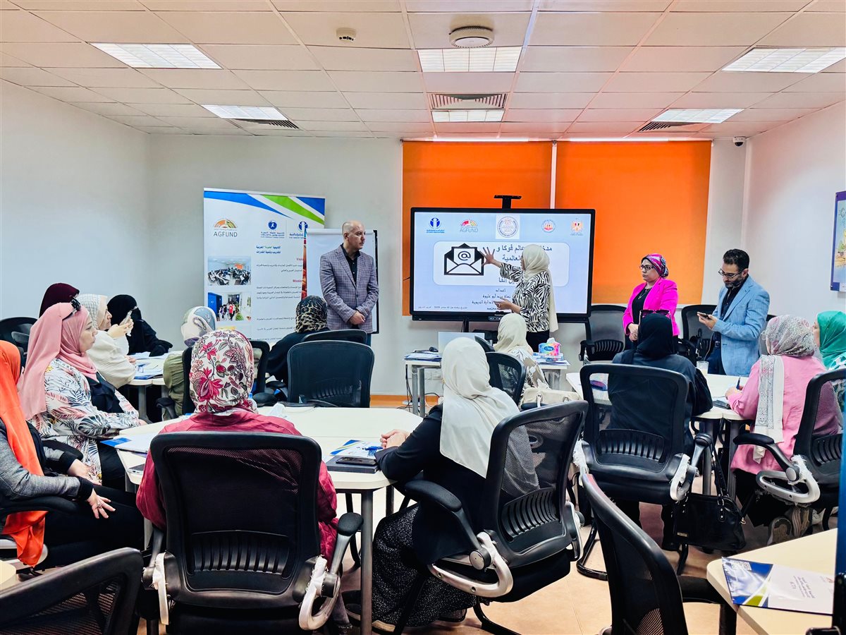 تدريب مدربات مشروع روضات جيل ألفا