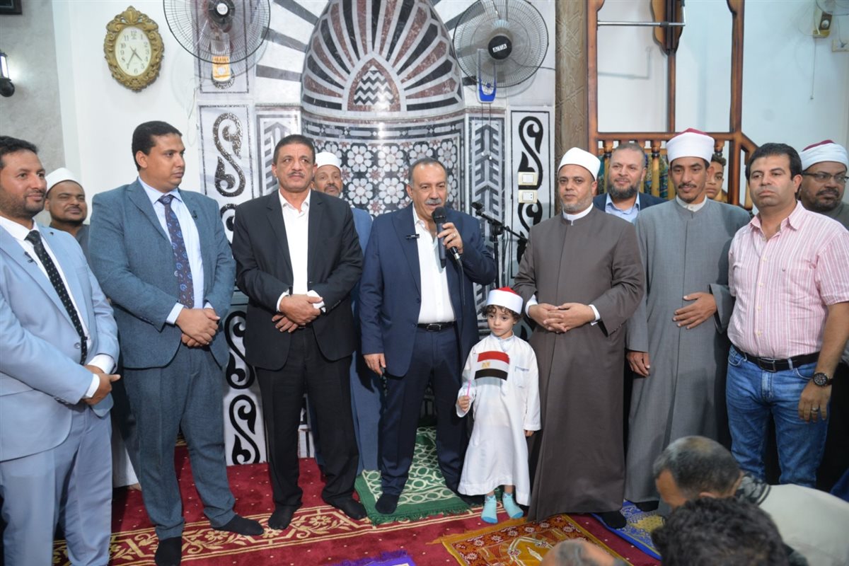 افتتاح مسجد الديب حسين