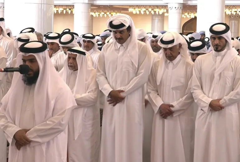 صلاة الجنازة على شهداء الضربة الإسرائيلية، فيتو 