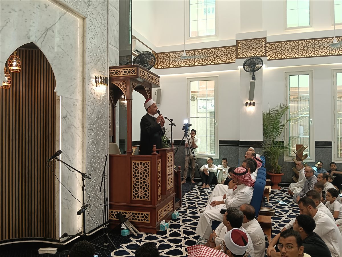 صلاة الجمعة من مسجد مزروع