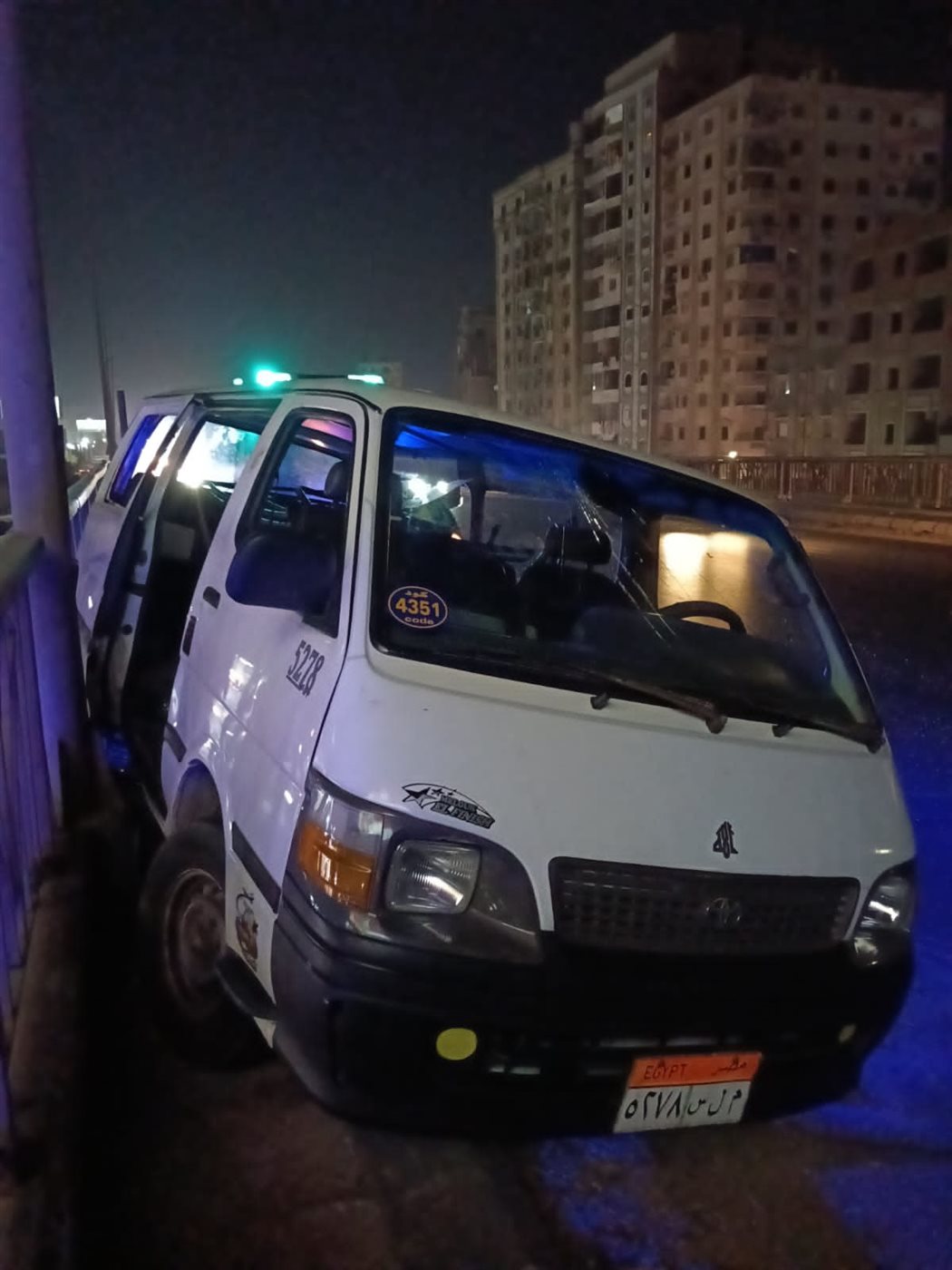 حادث انقلاب ميكروباص بالقليويية، فيتو