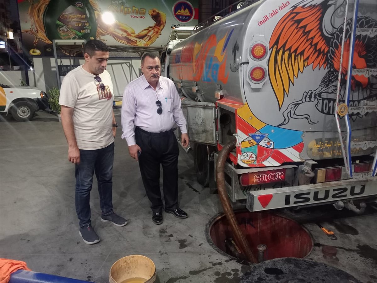 حملة مسائية مكبرة بدمياط لضبط المخالفات والحد من التلاعب في المواد البترولية المدعمة
