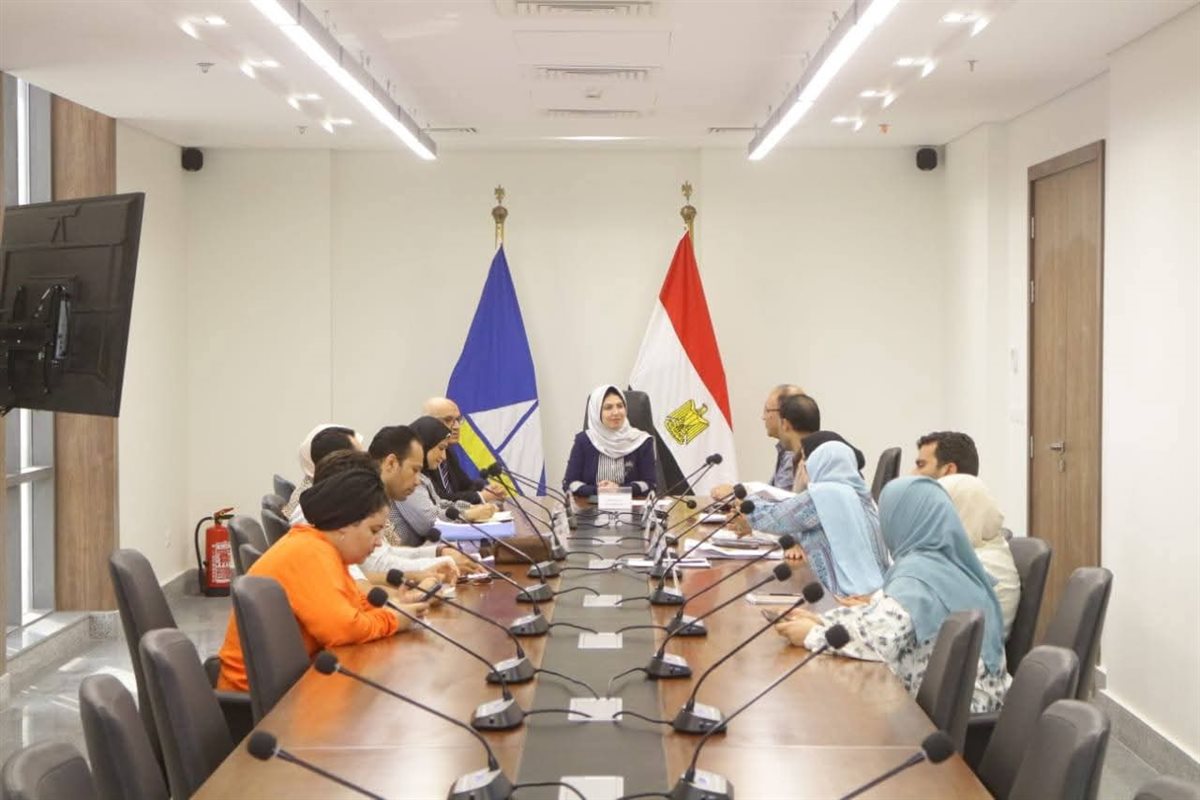 لجنة حصر الأراضي غير المستغلة والمنشآت الواقعة بمنطقة الامتداد العمراني بمدينة رأس البر