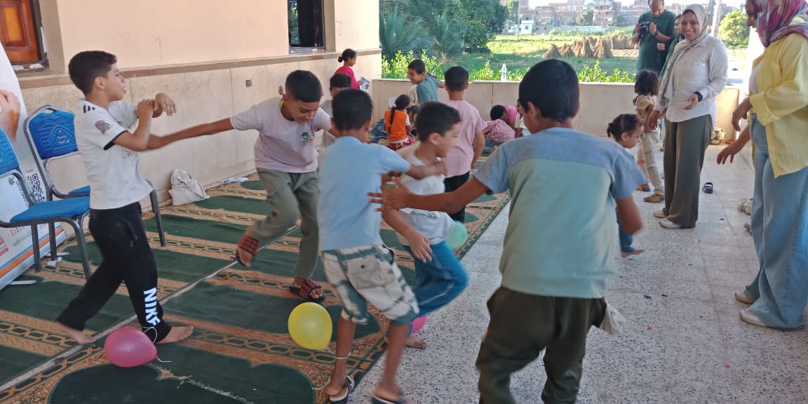 جانب من فعاليات المعسكر، فيتو