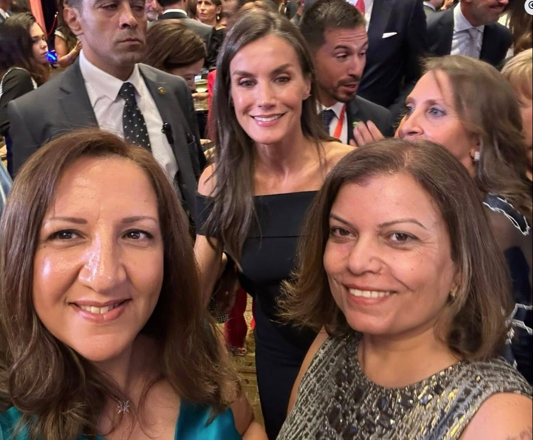 ملكة إسبانيا في القاهرة، فيتو