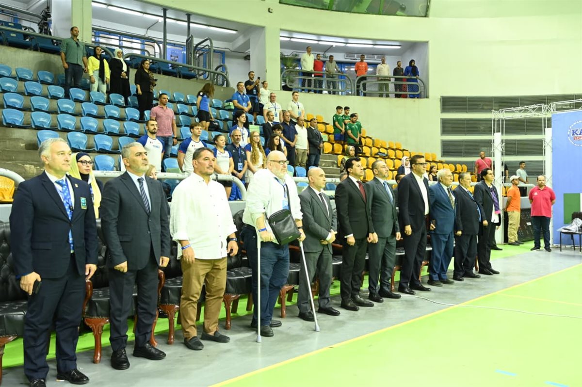 وزير الشباب والرياضة يفتتح بطولة كأس حوض البحر المتوسط لرفع الأثقال