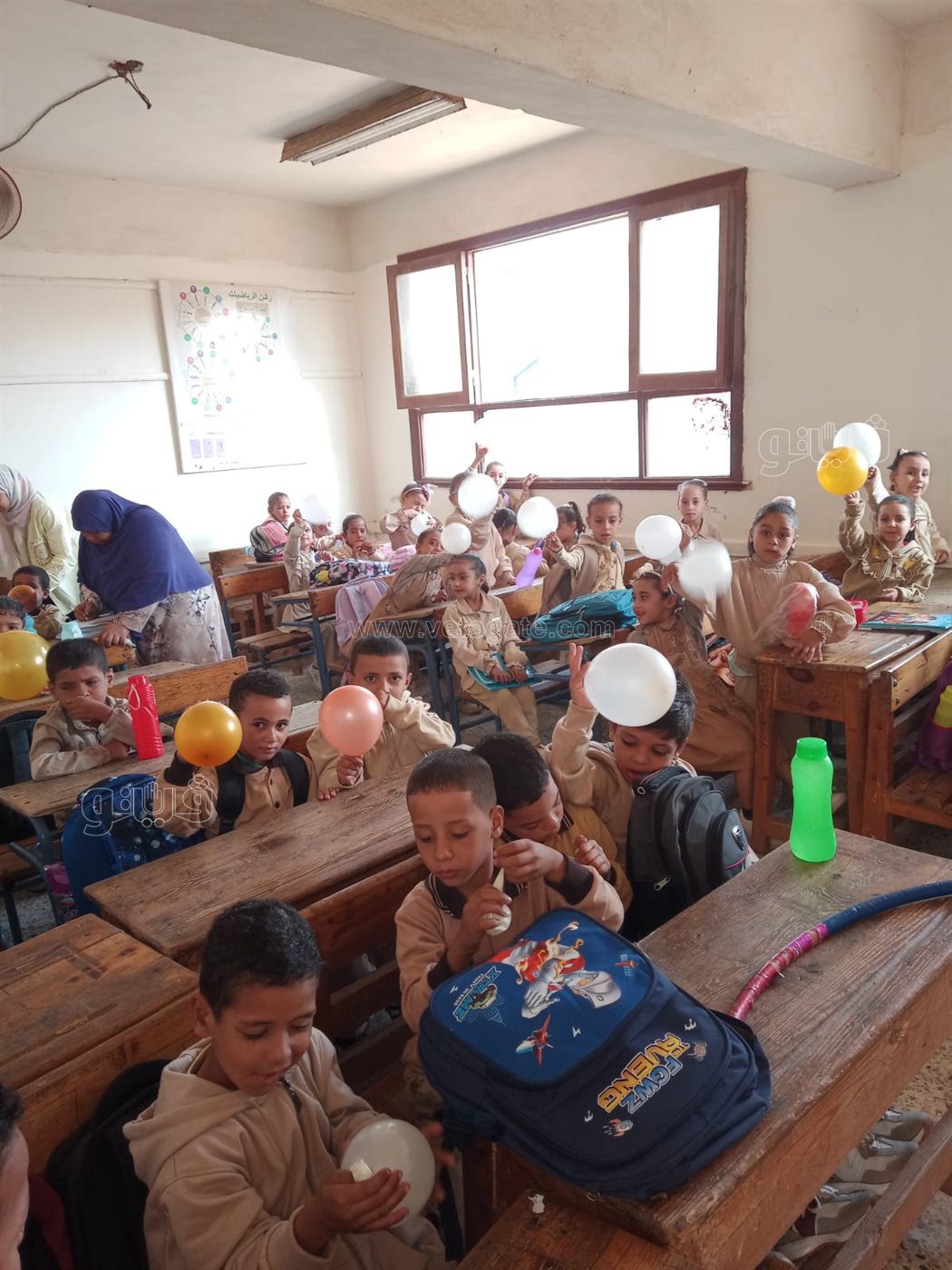  انتظام الدراسة في 184 مدرسة ببني سويف