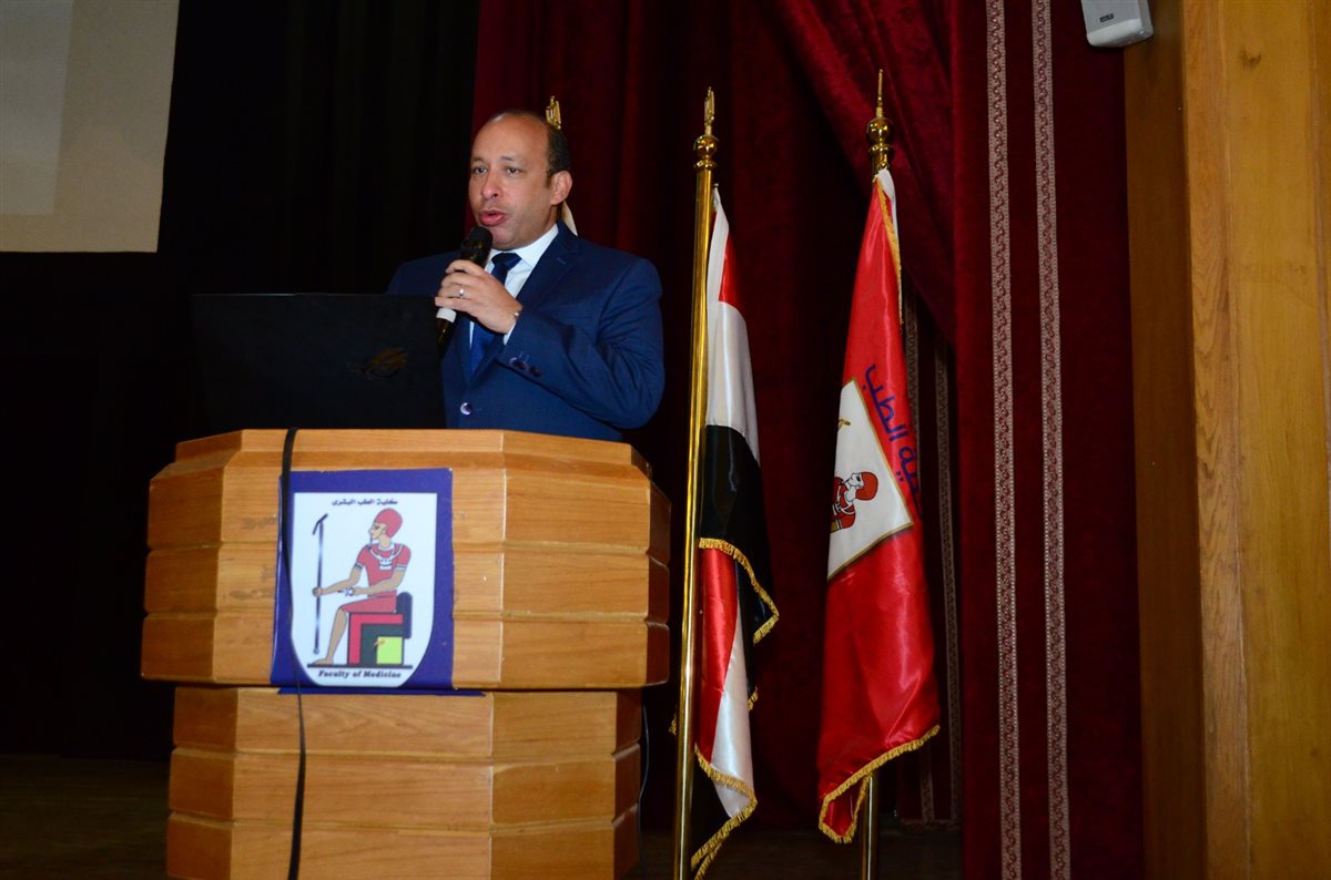 استقبال الطلاب الجدد بطب قصر العيني