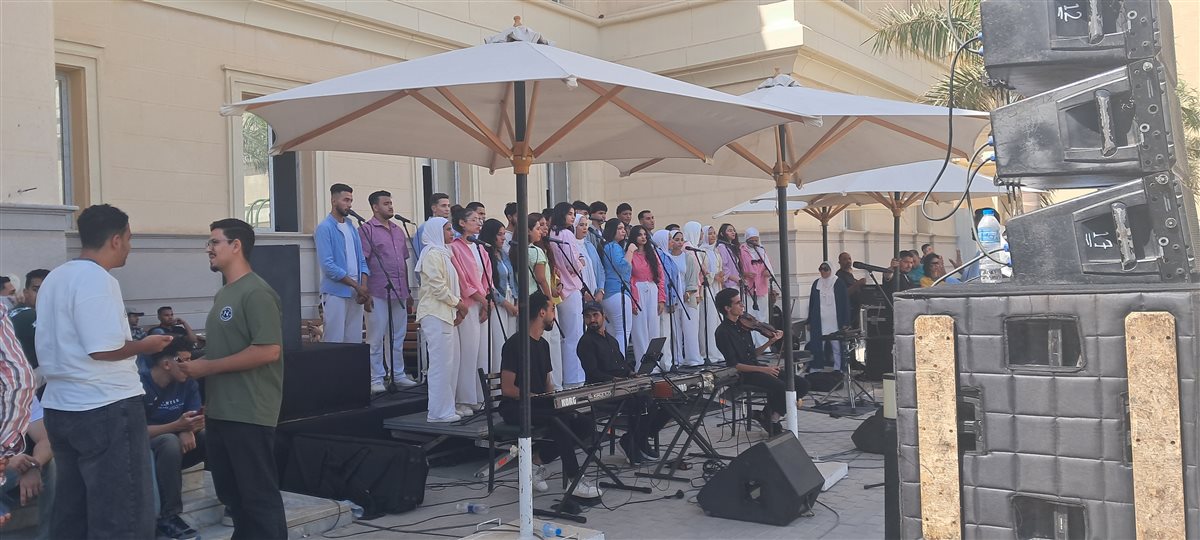 انطلاق العام الدراسي الجديد بجامعة القاهرة الأهلية 