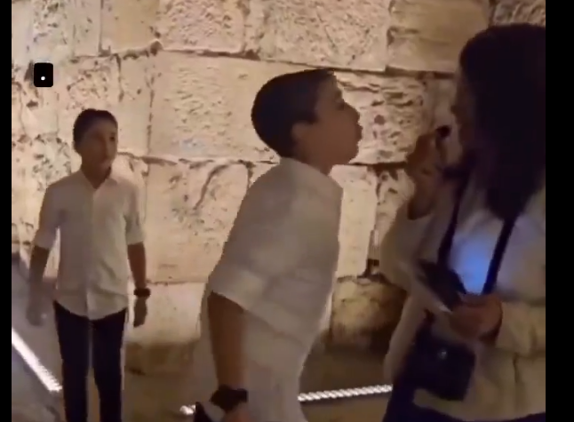 الأطفال بصقوا على وجهها، فيتو